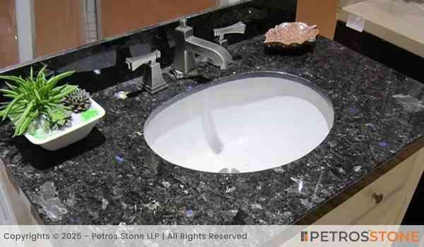 Volga Blue Granite Vanity