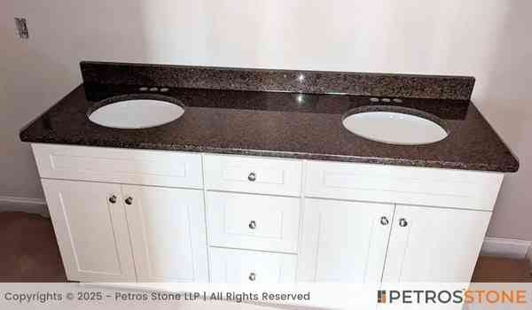 Z Brown Granite Vanityy