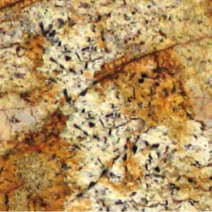 moon gold granite closeup