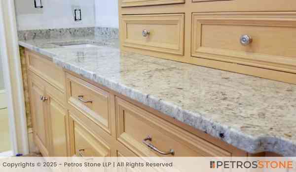 Colonial White Granite Bathroom Vanities