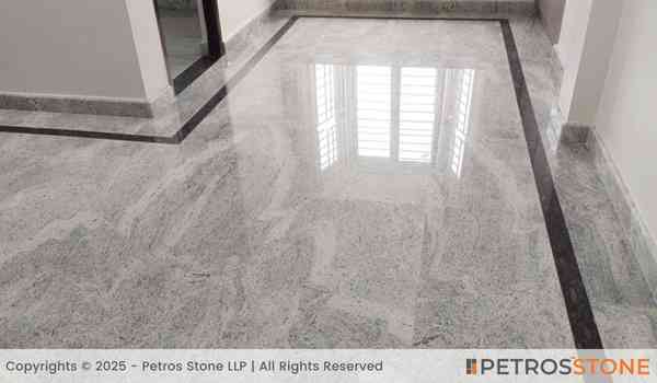 Kashmir White Granite Flooring