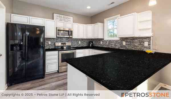 Bengal Black Granite Kitchen Countertop