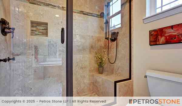 Bhama Gold Granite Bathroom Vanity