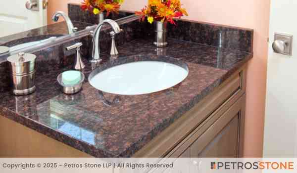 Brazil Brown Granite Vanity