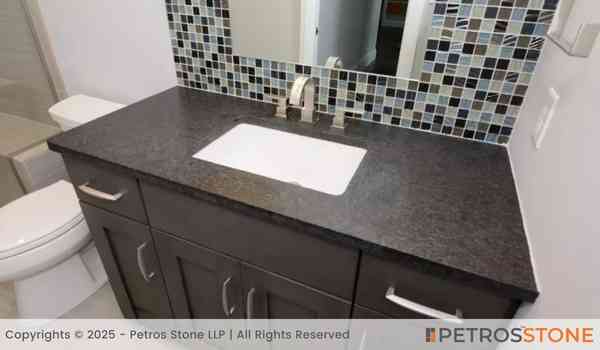 Brown Braganza Granite Vanity