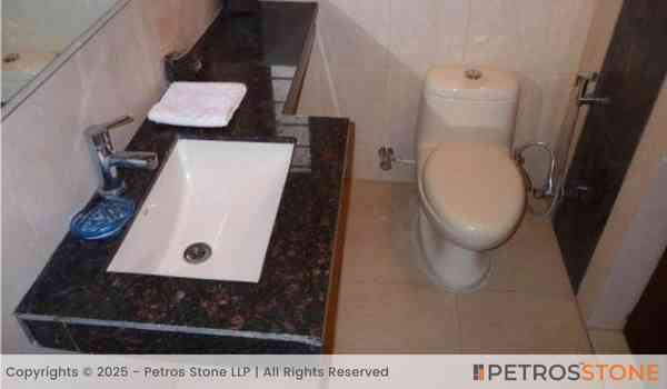 Cats Eye Granite Vanity