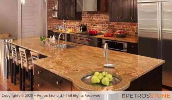 Colombo Gold Granite Countertop