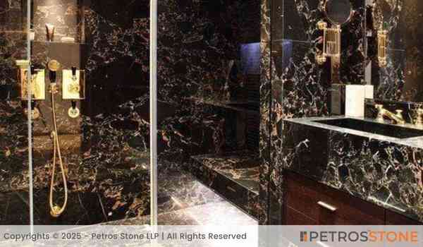 Golden Oro Granite Bathroom