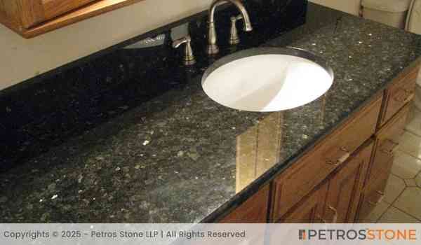 Green Pearl Granite Vanity