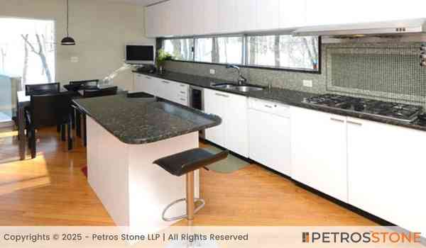 Pearl Black (North India Granite) Countertop