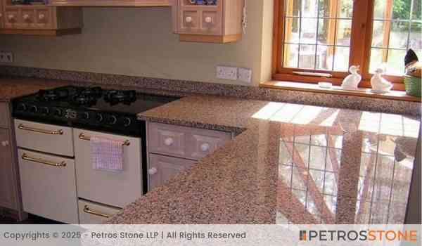 Rosy Pink Granite Countertop