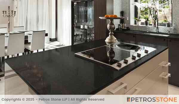 Telephone Black Granite Countertop