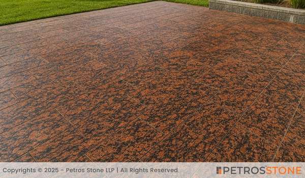 Brazil Brown Lapatro Granite Outdoor Patios