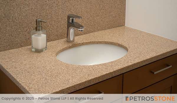 Cot Ca Gold Granite Vanity tops