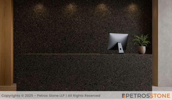 Finnish Brown Leather Granite Commercial