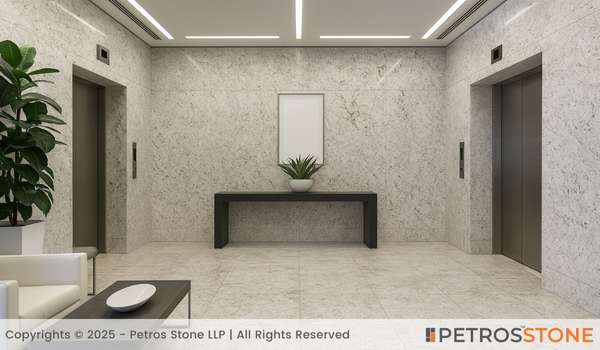 Galactic White Granite Commercial