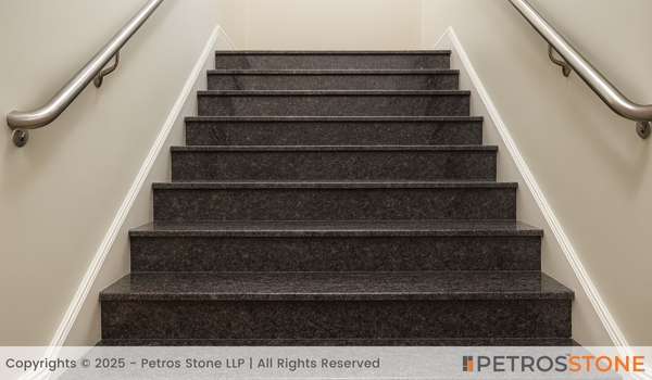 Honey Blue Granite Staircases