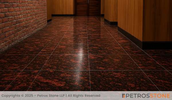 Magma Red Granite Flooring