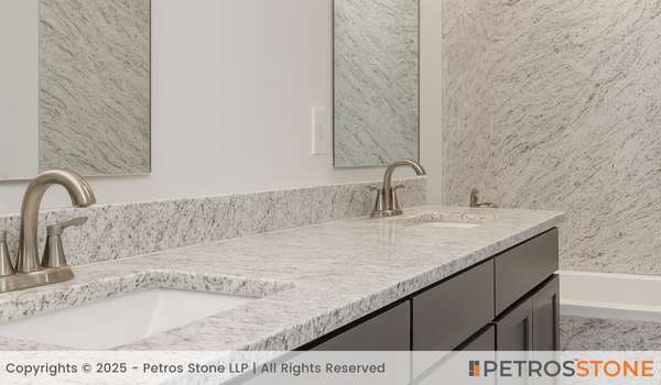 Money White Granite Bathroom
