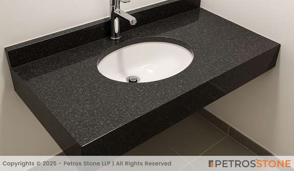 Royal Black Granite Vanity top