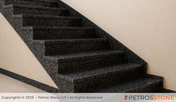 Safar Blue Granite Staircase