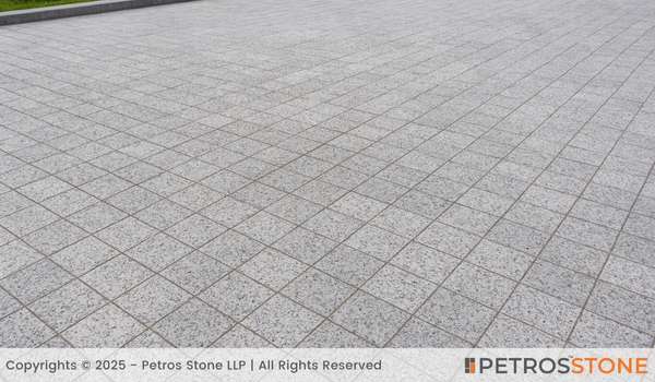Silver Pearl Granite Outdoor Flooring