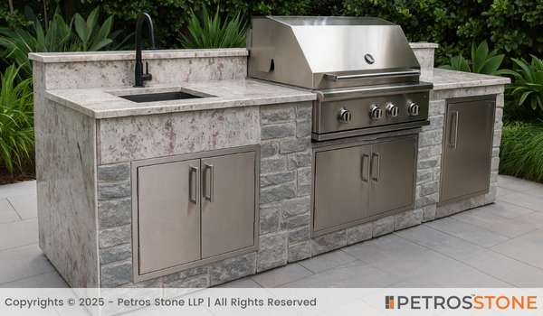 Bahama Ivory Granite Outdoor countertop