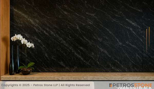 Paradiso Black Granite Wall Cladding