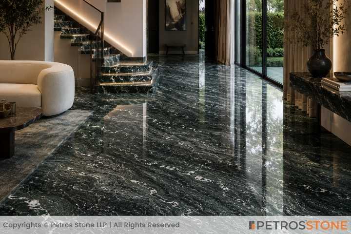 Olivia Green Granite Flooring
