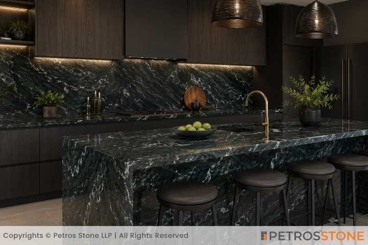 Olivia Green Granite Kitchen Countertop